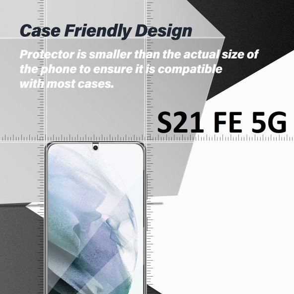 Samsung Galaxy S21 FE 5G Nano Ekran Koruyucu Kırılmaz Cam - Ultra İnce
