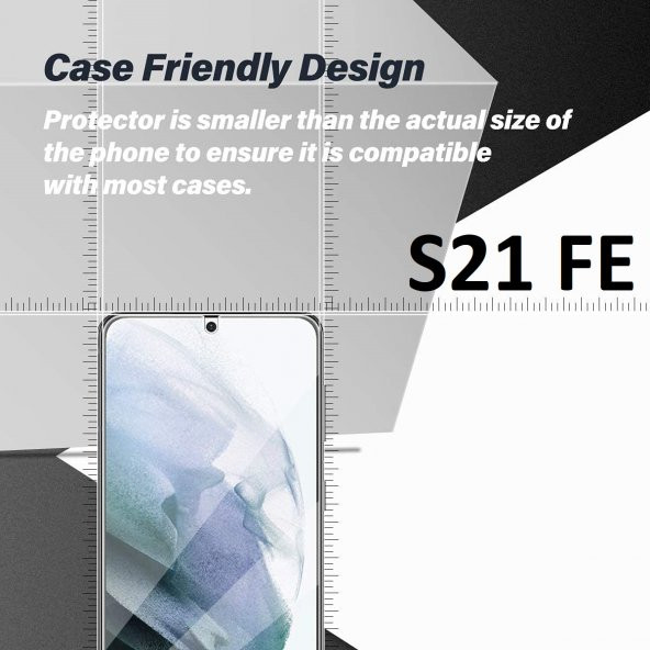 Samsung Galaxy S21 FE Nano Ekran Koruyucu Kırılmaz Cam - Ultra İnce