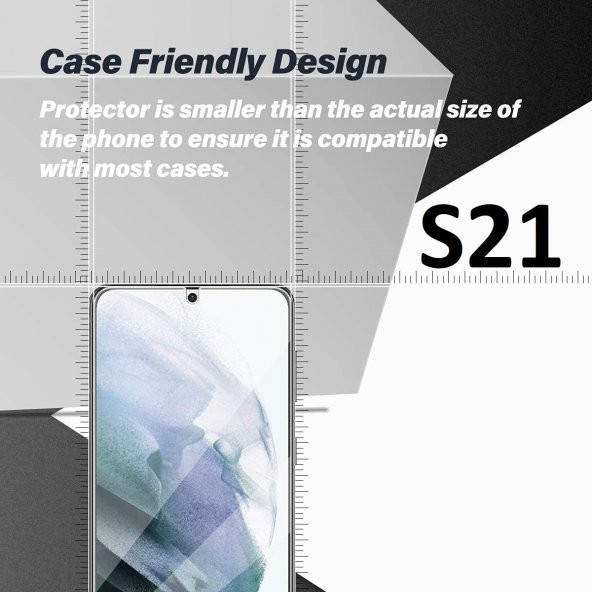 Samsung Galaxy S21 Nano Ekran Koruyucu Kırılmaz Cam - Ultra İnce