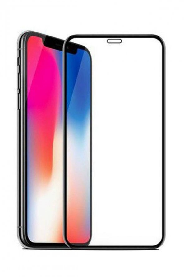 Iphone Xs Max Kavisli Tam Kaplayan 9d Ekran Koruyucu Film - 1