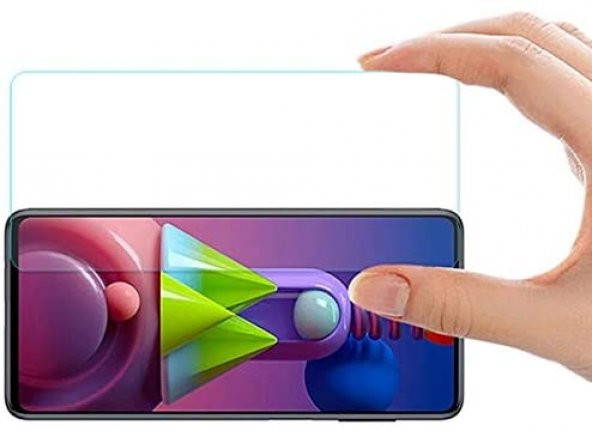 Samsung Galaxy M51 Nano Cam Kırılmaz Cam Ekran Koruyucu Ultra Koruma