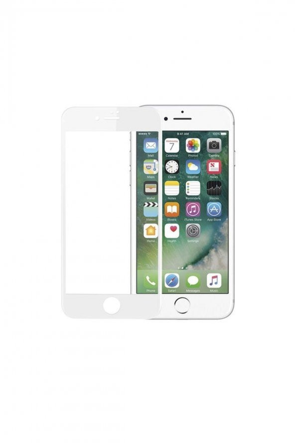 Iphone 7 Kavisli Tam Kaplayan 9d Ekran Koruyucu Film