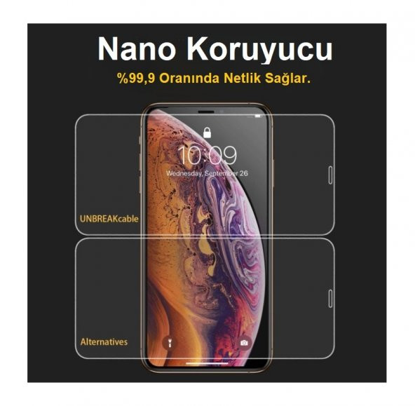 Apple iPhone 11  NANO Ekran Koruyucu Kırılmaz Cam - EXTRA İNCE NANO