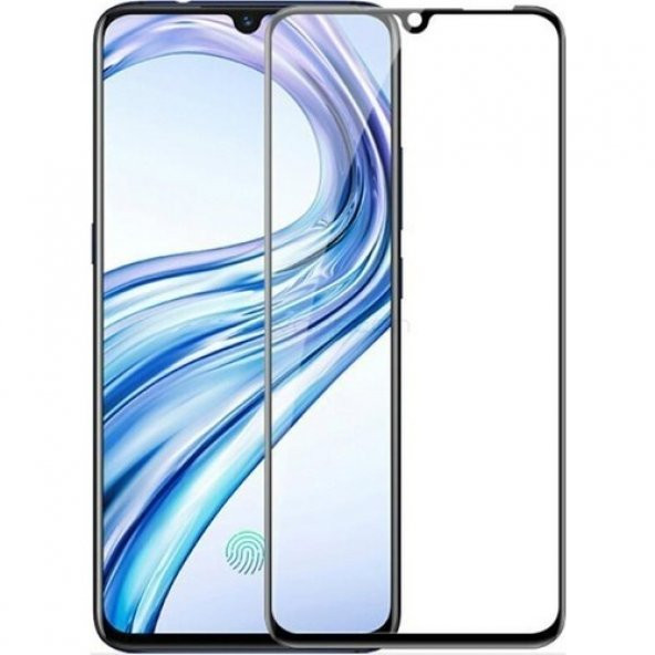 Samsung Galaxy M30 Kırılmaz Cam Tam Kaplayan Ekran Koruyucu - Siyah