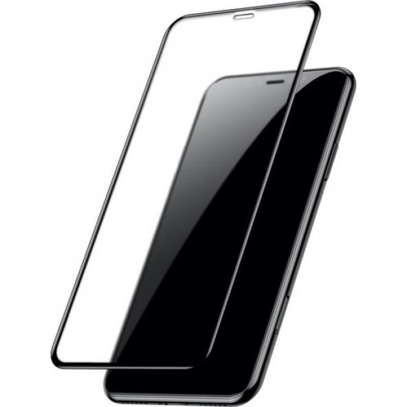 iPhone 11 Ekran Koruyucu Parmak İzi Bırakmayan Mat - Siyah