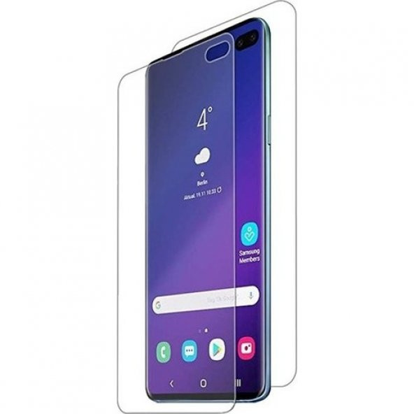 Telbor Samsung Galaxy S10 Full Body Arka Ön ve Yan Tam Kaplama Koruyucu Jelatin