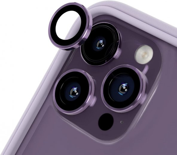 Apple iPhone 13 Pro / iPhone 13 Pro Max Kamera Koruyucu Lens - HD Kalite