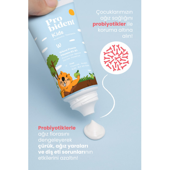 Probident Kids Diş Macunu Şeftali - 3
