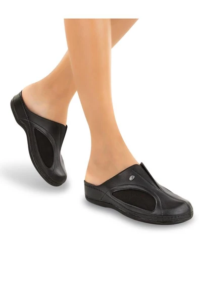 Muya Cara 31108-001 Kadın Önü Kapalı Terlik Siyah 36-40 ürün görseli
