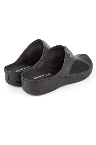 Muya Cara 31108-001 Kadın Önü Kapalı Terlik Siyah 36-40 - Resim 4