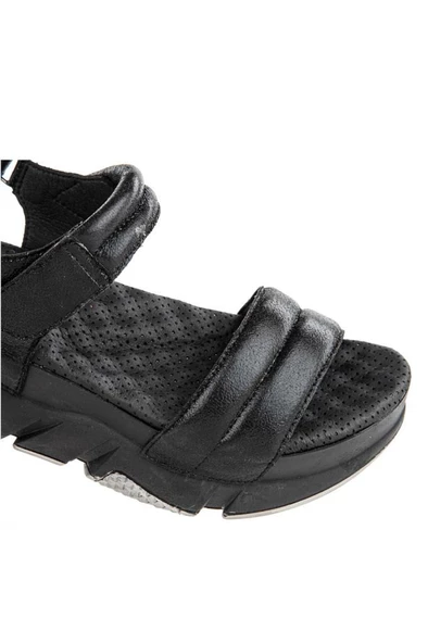 Muya Bolissa 33228-430 Nefes Alan Tabanlı Kadın Sandalet Siyah 36-40 - 3