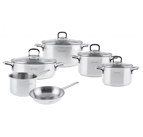 Cocinero 10 Parça Çelik Çeyiz Seti - 2
