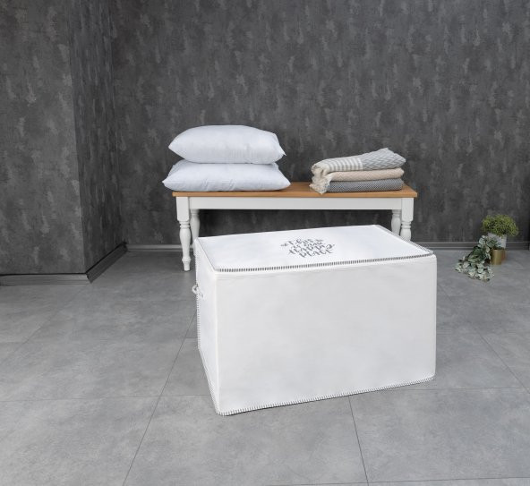 İpli Yorgan Hurcu - Beyaz (3984)