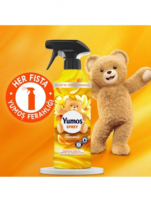 Yumoş Sprey Yıkaması Zor Eşyalar Için Hanımeli 450 ml - Resim 2