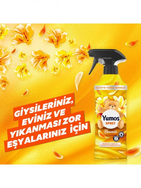Yumoş Sprey Yıkaması Zor Eşyalar Için Hanımeli 450 ml - Resim 3