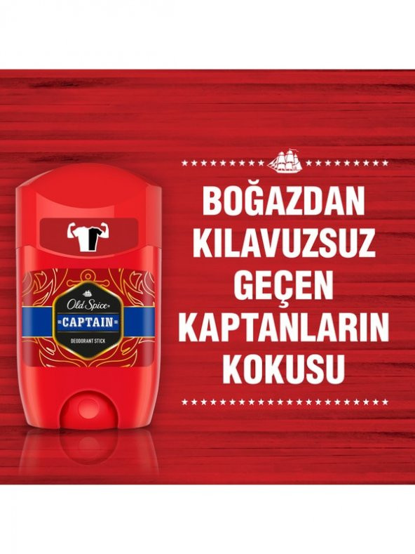 Old Spice Deo Stick 50 ml Captain - 4