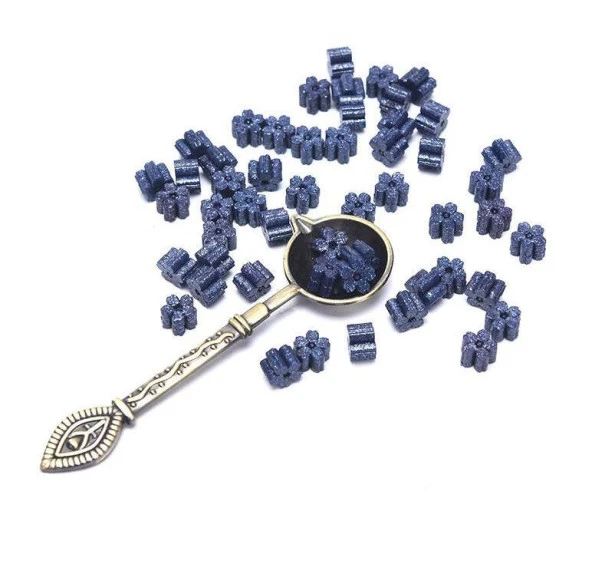 Mum Mühürü Eritme Kaşığı Döküm Prinç Oksit Retro Stil - 3