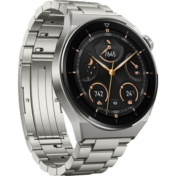 Huawei Watch Gt3 Pro 46MM Titanyum Kasa - Titanyum