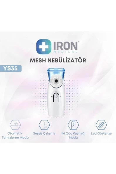 Mesh Nebülizatör Şarjlı