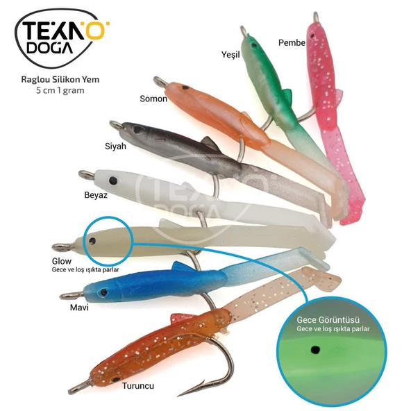 EFFE Raglu 5cm 1g LRF Silikon Suni Yem - 2