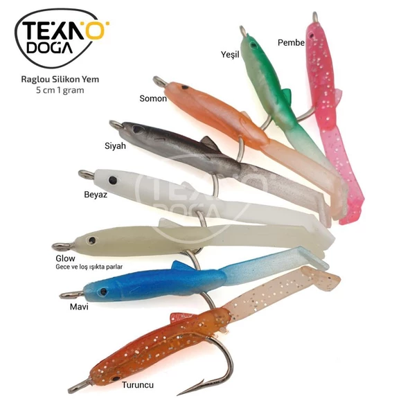 EFFE Raglu 5cm 1g LRF Silikon Suni Yem - 3