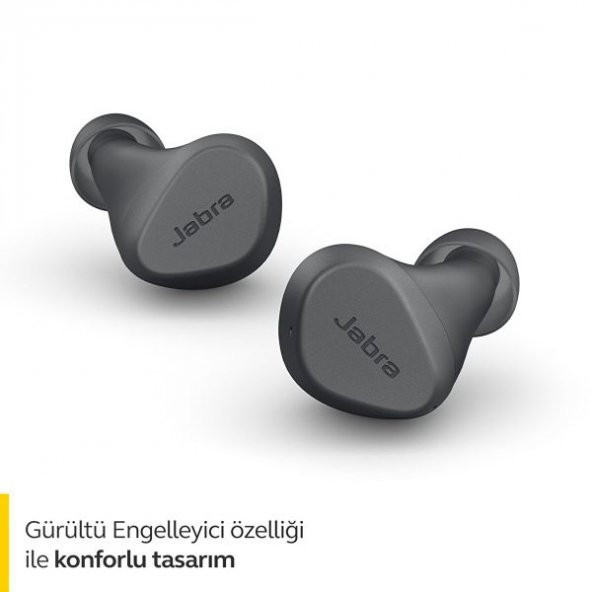 Jabra Elite 2 TWS Kulak İçi Bluetooth Kulaklık Gri - 2
