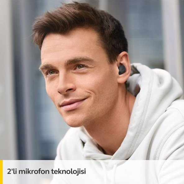 Jabra Elite 2 TWS Kulak İçi Bluetooth Kulaklık Gri - 3