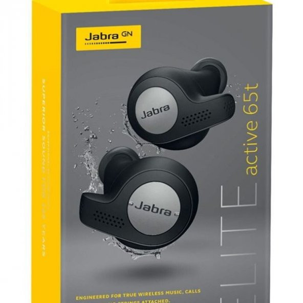 Jabra Elite Active 65T Kulak İçi Bluetooth Kulaklık Siyah - 2