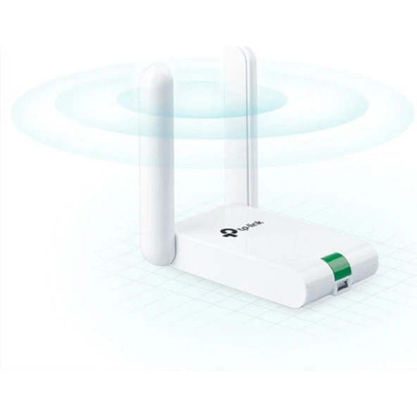 Tp-Link TL-WN822N 300 Mbps Kablosuz 2x3dBi Antenli Yüksek Kazanımlı USB Adaptör - 5