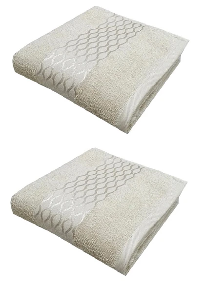 Özdilek 2 Adet Pamuklu El-Yüz Havlusu (50x80)-Elissa Taş