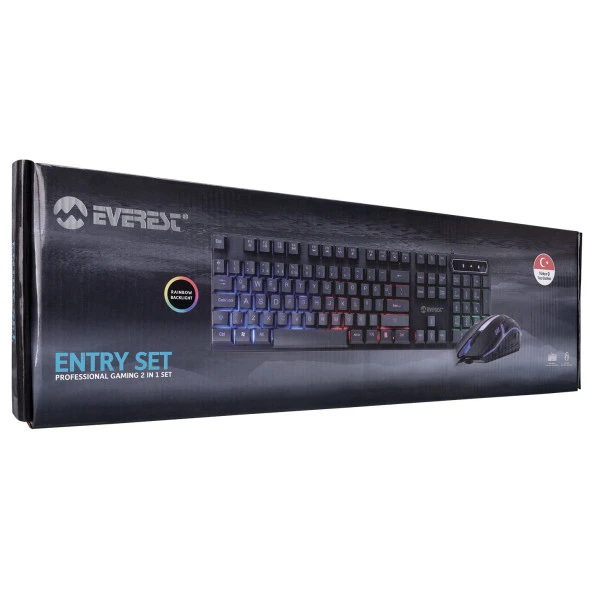 EVEREST KM-191 KLAVYE MOUSE SET