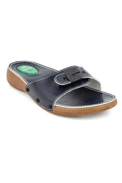 Muya Phare 33200-030 Jelli  Anatomik  Kadın Terlik Lacivert 36-40