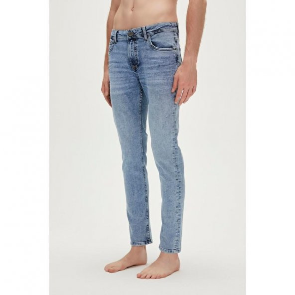 Bad Bear Xavıer Jeans Erkek Kot Pantolon Ice Blue TYC00737061757 - 5