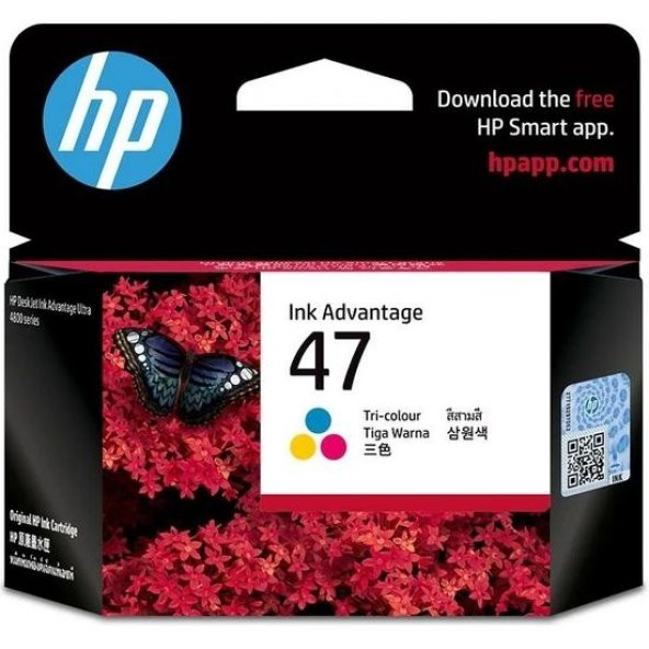 HP 6ZD61AE (47) 3 RENKLİ MUREKKEP KARTUSU 700 S