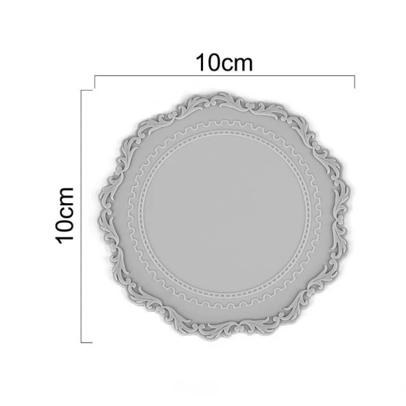 Mühür Mumu Döküm Silika Jel Baskı Ped Yapışmayan Gri Silikon - Resim 2