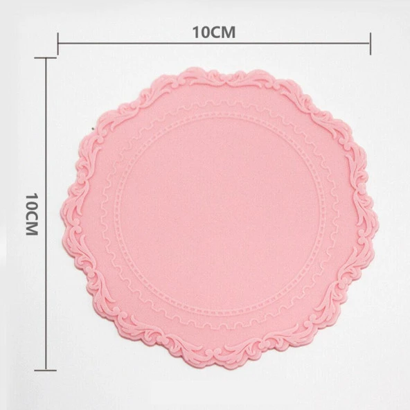 Mühür Mumu Döküm Silika Jel Baskı Ped Yapışmayan Pembe Silikon - 2