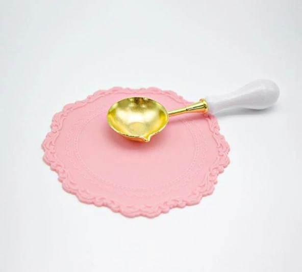 Mühür Mumu Döküm Silika Jel Baskı Ped Yapışmayan Pembe Silikon - 3