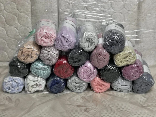 Clasy Ranforce Lastikli Çarşaf Seti Tek Kişilik Desenli Mavi - 3