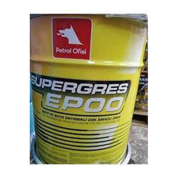 Petrol Ofisi Süper Gres EP 00 15 KG Lityum Sabunlu - 2