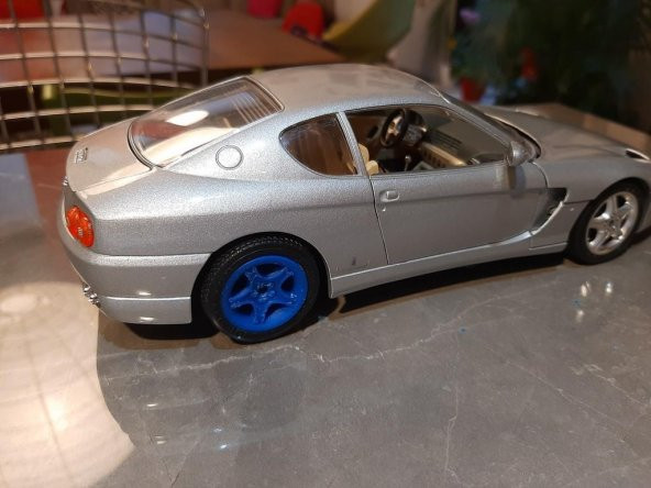 Bburago 1:18 Ferrari 456 Replacment Arka Mag Tekerlek Plastik Aparat