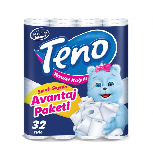 Teno Tuvalet Kağıdı 32'Li