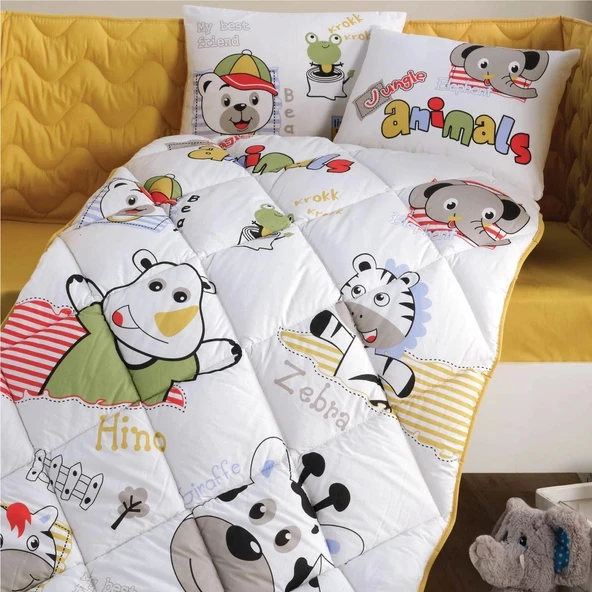 Clasy Ranforce Bebek Uyku Seti Animals V1 Sarı - 2