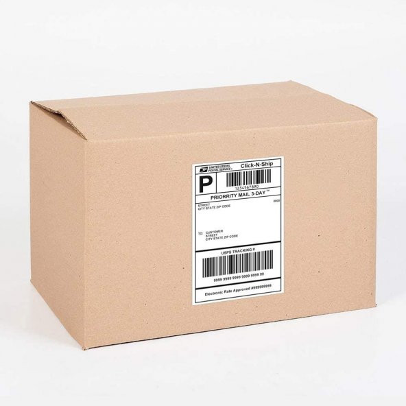 Bilgisayar Etiketi Tw-2102 210x148,5 mm 100 Lü Lazer Etiket 1 Paket Tanex Davetiye Kargo Koli Kutu Etiketi - 3