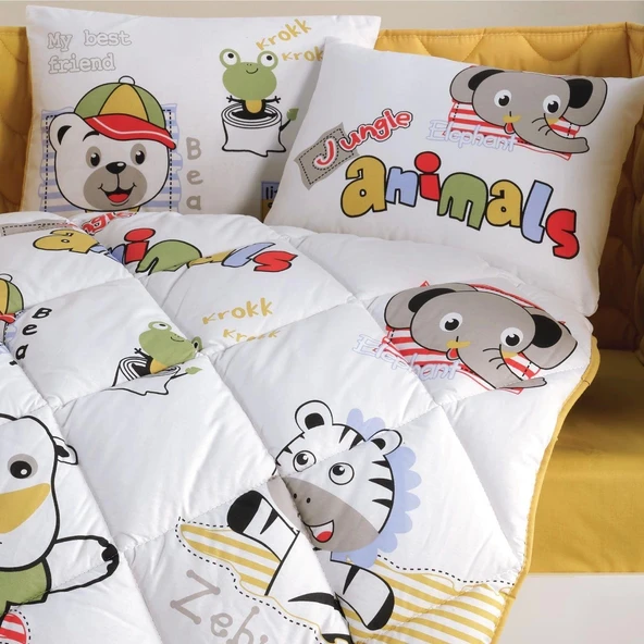 Clasy Ranforce Bebek Uyku Seti Animals V1 Sarı - 3