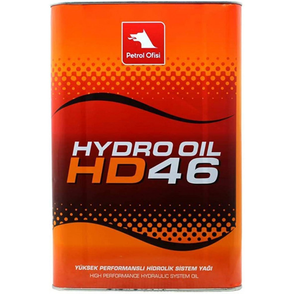 Petrol Ofisi Hydro Oil HD 46 Hidrolik 16 lt Sistem Yağı - 2