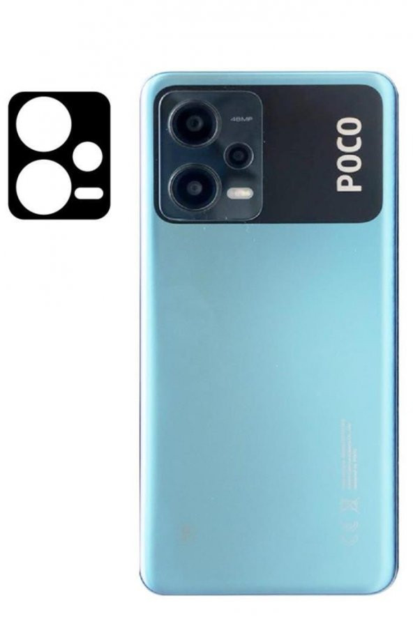 Xiaomi Poco X5 3D Kamera Koruyucu Cam