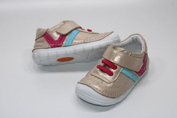 CASSO HAKİKİ DERİ İLK ADIM TAM ORTOPEDİK CIRTLI-LASTİKLİ KOLAY GİYİM KAYMAZ TABAN ÇOCUK AYAKKABISI - 3