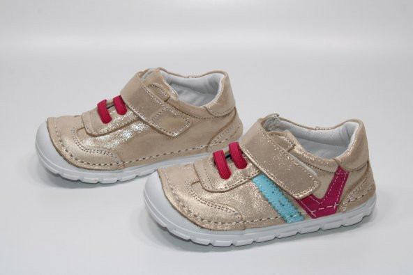 CASSO HAKİKİ DERİ İLK ADIM TAM ORTOPEDİK CIRTLI-LASTİKLİ KOLAY GİYİM KAYMAZ TABAN ÇOCUK AYAKKABISI - 4