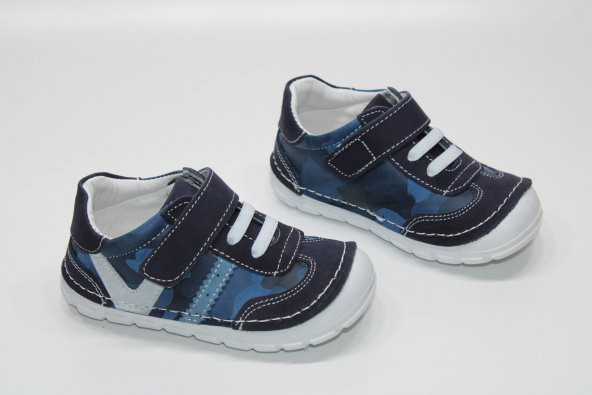 CASSO HAKİKİ DERİ İLK ADIM TAM ORTOPEDİK CIRTLI-LASTİKLİ KOLAY GİYİM KAYMAZ TABAN ÇOCUK AYAKKABISI - 5