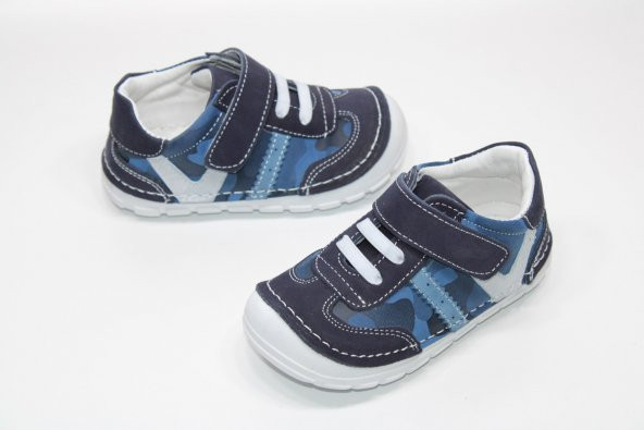 CASSO HAKİKİ DERİ İLK ADIM TAM ORTOPEDİK CIRTLI-LASTİKLİ KOLAY GİYİM KAYMAZ TABAN ÇOCUK AYAKKABISI - 6